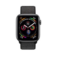 Apple Watch Series 4 GPS 44mm Space Grey Aluminium Case with Black Sport Loop