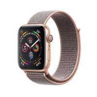 Apple Watch Series 4 GPS 44mm Gold Aluminium Case with Pink Sand Sport Loop