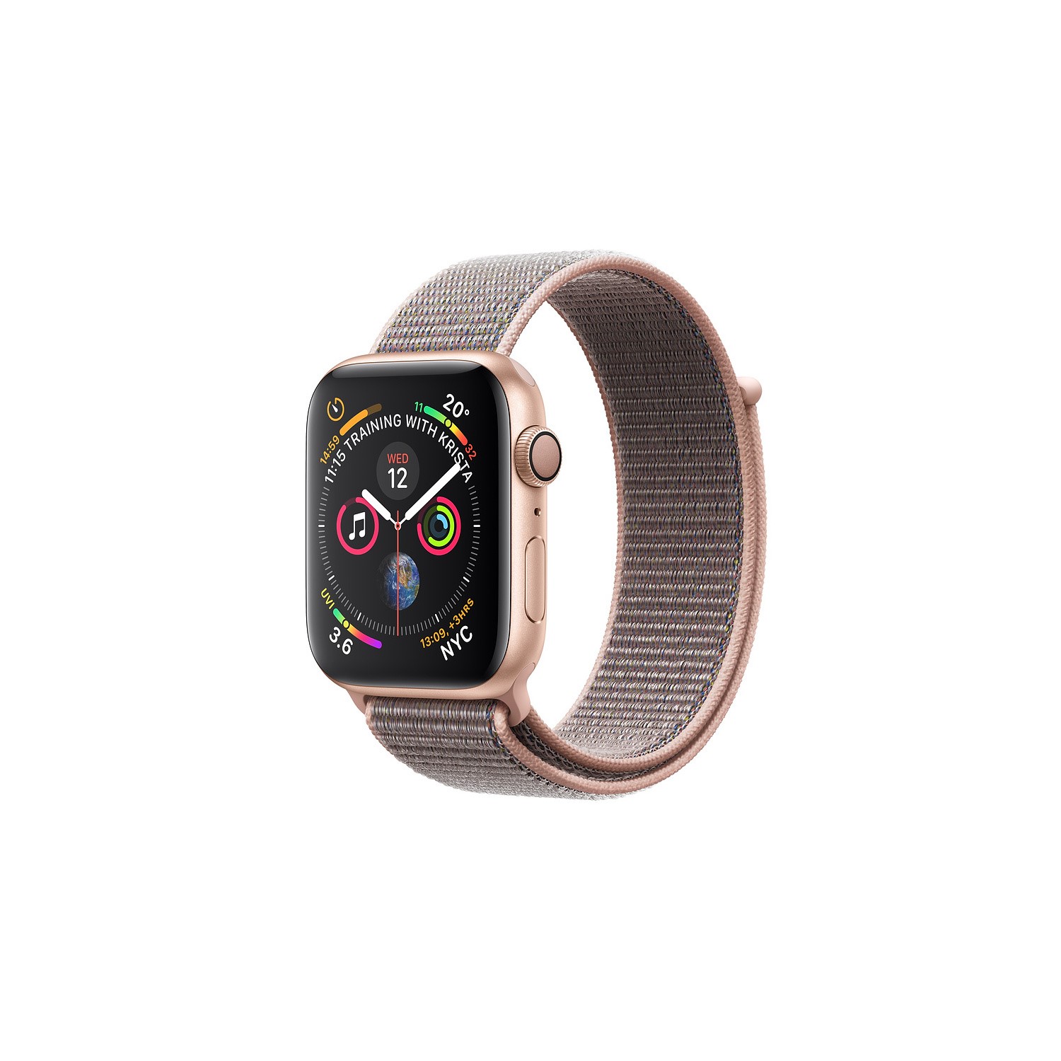 HOT 44mm Gold Stainless Apple Watch Series Stainless 44mm