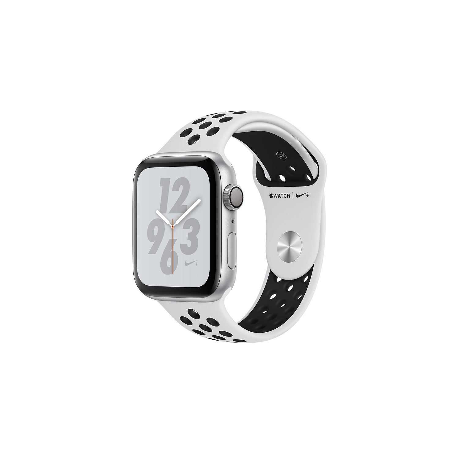 Apple Watch Nike+ Series 4 GPS 44mm Silver Aluminium Case with Pure Platinum/Black Nike Sport Band