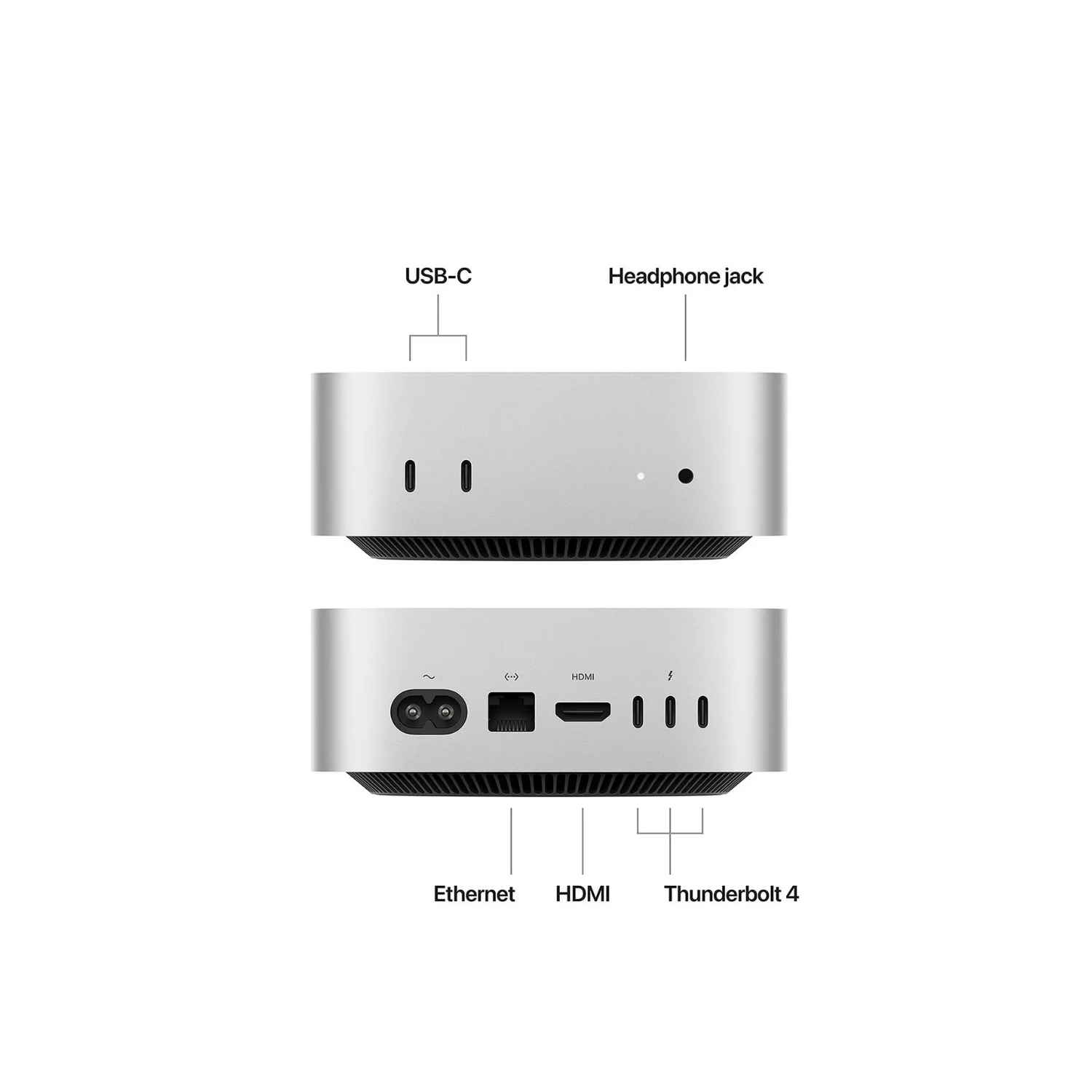Apple Mac Mini M4 16GB RAM 256GB SSD 10-Core GPU - Silver Apple Mac Mini M4 16GB RAM 256GB SSD 10-Core GPU - Silver