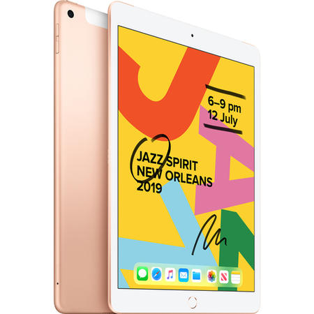 Apple iPad WiFi + Cellular 32GB 10.2 Inch 2019 Tablet - Gold