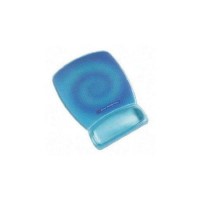 3M Precise Mousing Surface with Clear Gel Wrist Rest  Blue