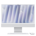 MWUV3B/A Apple iMac 2024 M4 10-Core 16GB RAM 512GB SSD 24 Inch 4.5K All-in-One PC - Silver