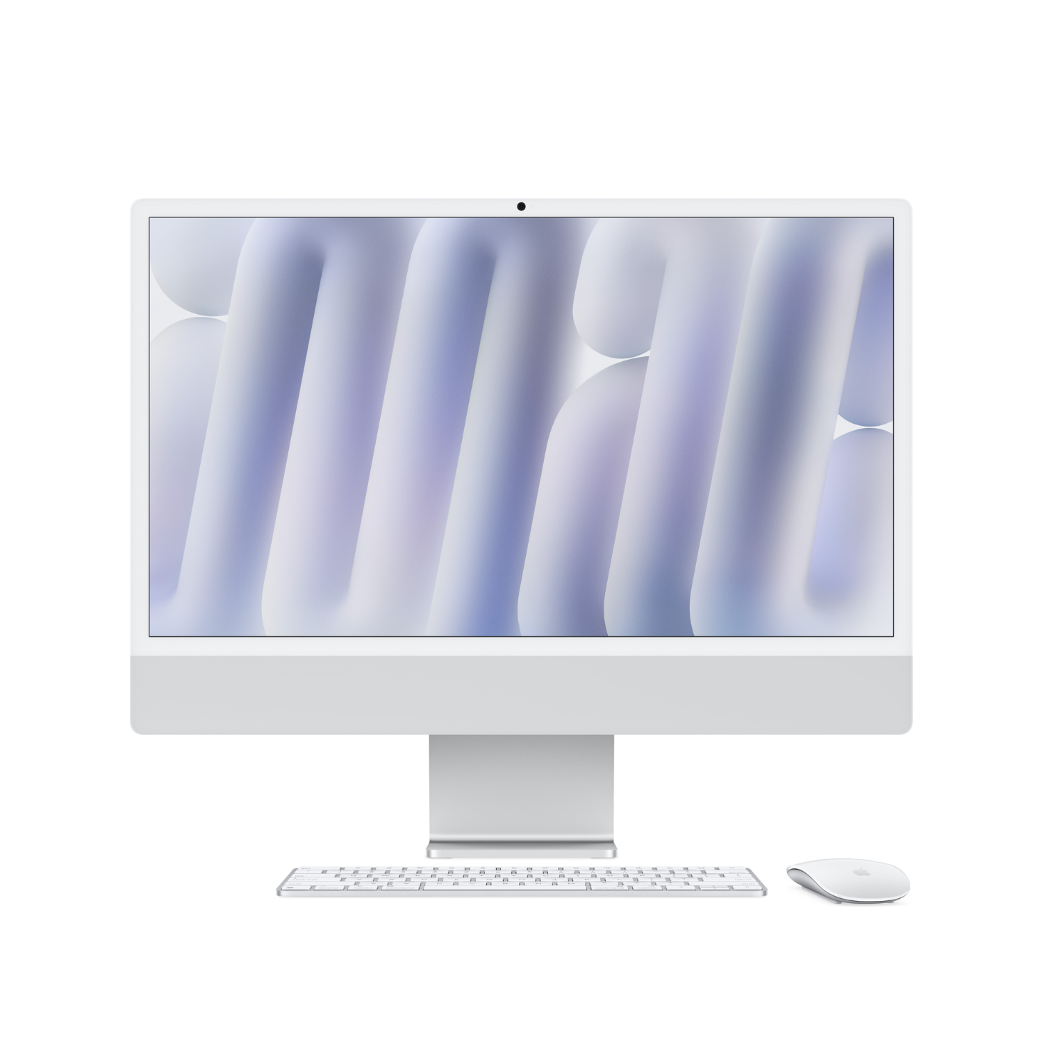 Apple Imac 2024 M4 10-Core 16GB RAM 512GB SSD 24 Inch 4.5K All-In-One Pc - Silver, Laptops Direct - MWUV3B/A