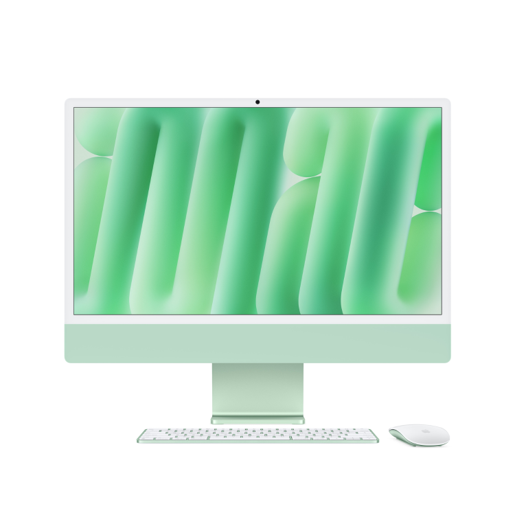 Apple iMac 2024 M4 10-Core 16GB RAM 512GB SSD 24 Inch 4.5K All-in-One PC - Green