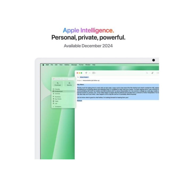 Apple iMac 2024 M4 10-Core 16GB RAM 512GB SSD 24 Inch 4.5K All-in-One PC - Green