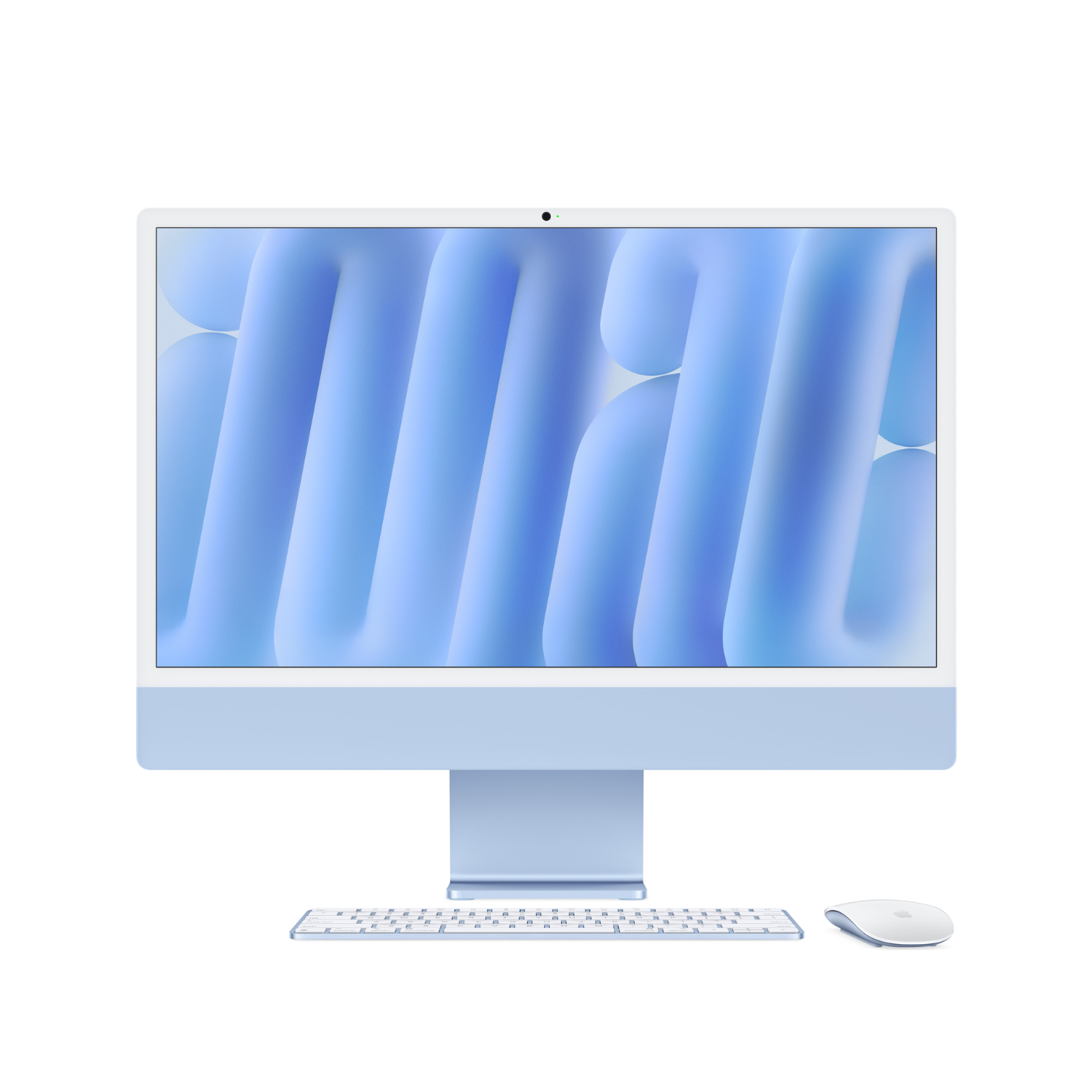 Apple iMac 2024 M4 10-Core 16GB RAM 512GB SSD 24 Inch 4.5K All-in-One PC - Blue