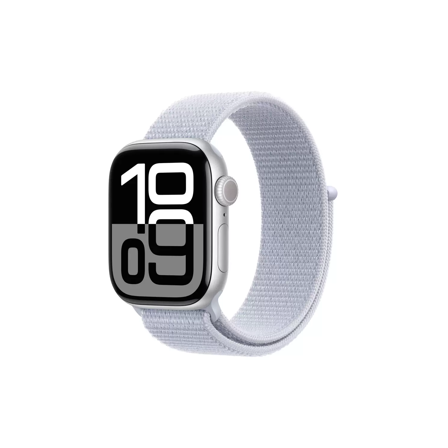 Watch Series 10 GPS 42mm Silver Aluminium Case Cloud Sport Loop