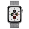 Apple Watch Series 5 GPS + Cellular 44mm Stainless Steel Case with Stainless Steel Milanese Loop