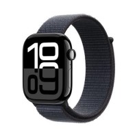 Apple Watch Series 10 GPS + Cellular 46mm Jet Black Aluminium Case with Ink Sport Loop Apple Watch Series 10 GPS + Cellular 46mm Jet Black Aluminium Case with Ink Sport Loop
