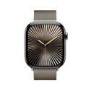 Apple Watch Series 10 GPS + Cellular 46mm Natural Titanium Case with Natural Milanese Loop - M/L