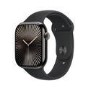 Apple Watch Series 10 GPS + Cellular 46mm Slate Titanium Case with Black Sport Band - M/L