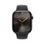 Apple Watch Series 10 GPS + Cellular 46mm Slate Titanium Case with Black Sport Band - M/L
