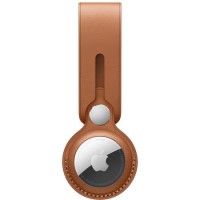 Apple AirTag Leather Loop - Saddle Brown Apple AirTag Leather Loop - Saddle Brown