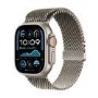 Apple Watch Ultra 2 GPS + Cellular 49mm Natural Titanium with Natural Titanium Milanese Loop - Small