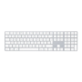 Apple Magic w/ Numeric Keypad Keyboard Universal Bluetooth QWERTY UK White