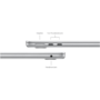 Apple MacBook Air 13 Inch M3 8GB RAM 512GB SSD 2024 - Silver