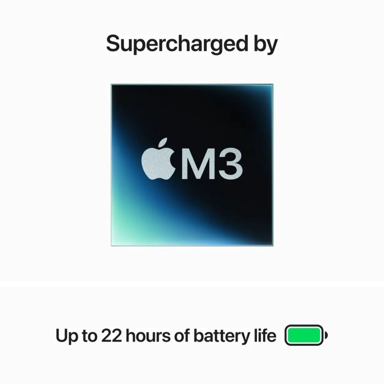 Apple MacBook Pro 2023 14" M3 16GB RAM 1TB SSD - Silver