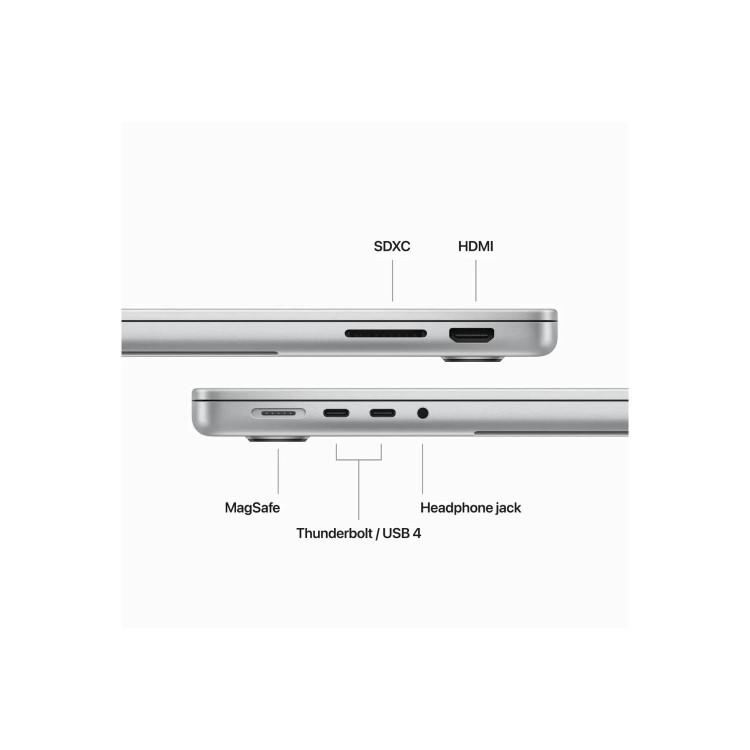 Apple MacBook Pro 2023 14" M3 16GB RAM 1TB SSD - Silver
