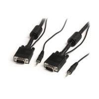 StarTech.com 15m Coax High Resolution Monitor VGA Video Cable with Audio HD15 M/M