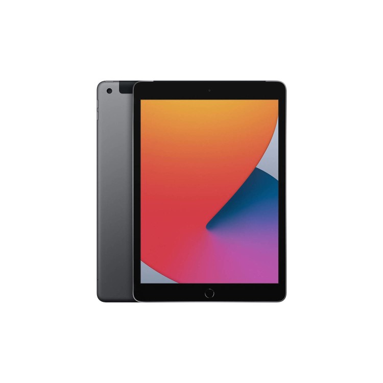 Refurbished Apple iPad 128GB Cellular 10.2" 4G 2020 - Space Grey
