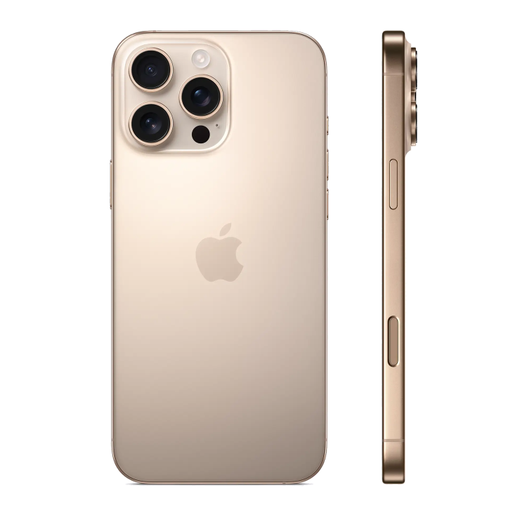 Apple iPhone 16 Pro Max Desert Titanium 6.9" 512GB 5G Unlocked & SIM Free Smartphone