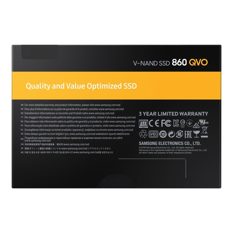 Samsung 860 QVO 1TB 2.5" SSD