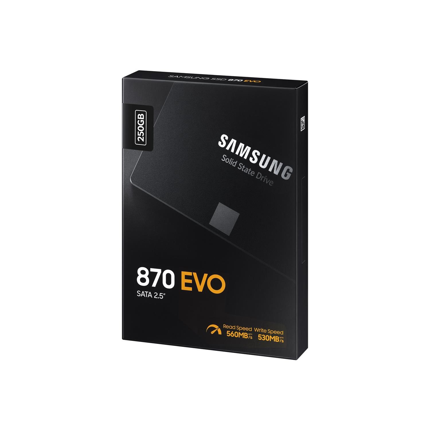 Haz lo mejor que pueda A rayas Comorama Samsung 870 Evo 250GB 2.5 Inch SATA III Internal SSD - Laptops Direct