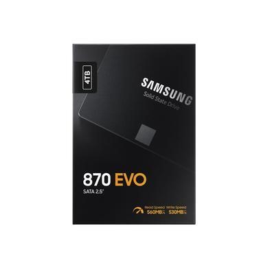 Samsung 870 Evo 4TB 2.5 Inch SATA III SSD