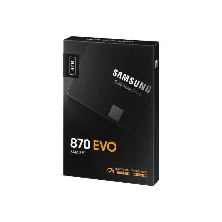 Samsung 870 EVO 4TB 2.5 Inch SATA III Internal SSD