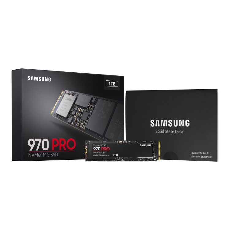 Samsung 970 Pro 1TB NVMe PCIe M.2 SSD