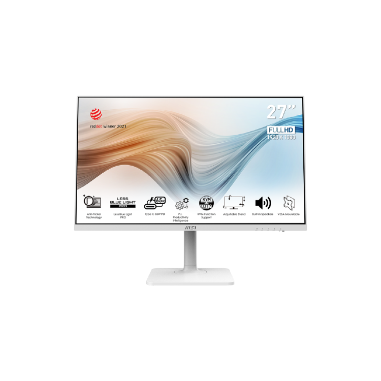 MSI Modern MD272PW 27" IPS Full HD Adaptive-Sync Adjustable Monitor