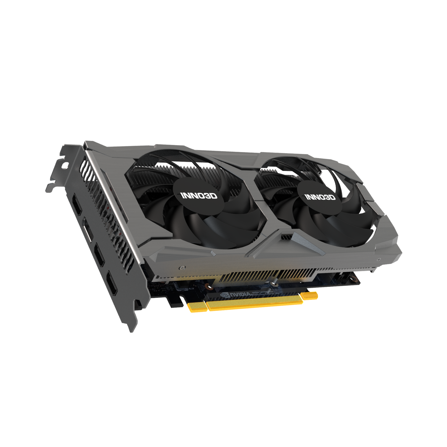 INNO3D NVIDIA GeForce GTX 1650 GDDR6 TWIN X2 OC V3 Graphics Card ...