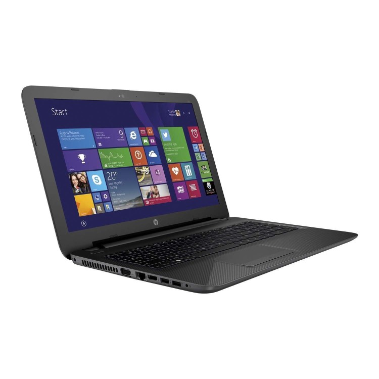 HP 250 Core i5-5200U 2.2GHz 8GB 500GB DVD-SM 15.6 Inch Windows 10 Laptop + ElectrIQ Globetrotter Trolley Bag