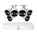 N4K2SD-86WB-ASK Lorex N843A82G 6 Camera 4K NVR CCTV System