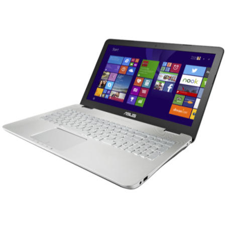 ASUS N551JQ Core I7-4710HQ 8GB 1.5TB + 128GB SSD Nvidea GeForce GT845M Win8.1 15.6" Inch 3D RealSense Camera 15.6 Inch Full HD Laptop