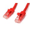 StarTech.com 3m Red Gigabit Snagless RJ45 UTP Cat6 Patch Cable - 3 m Patch Cord
