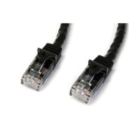 StarTech.com 5m Black Gigabit Snagless RJ45 UTP Cat6 Patch Cable - 5 m Patch Cord