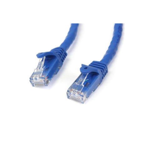StarTech.com 0.5m Blue Gigabit Snagless RJ45 UTP Cat6 Patch Cable - 05 m Patch Cord