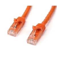 StarTech.com 5m Orange Gigabit Snagless RJ45 UTP Cat6 Patch Cable - 5 m Patch Cord