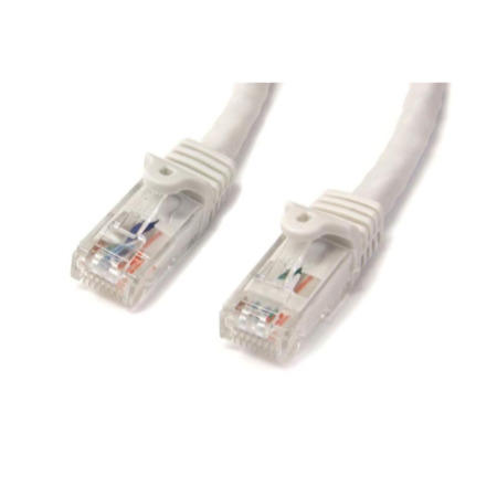 StarTech.com 5m White Gigabit Snagless RJ45 UTP Cat6 Patch Cable - 5 m Patch Cord