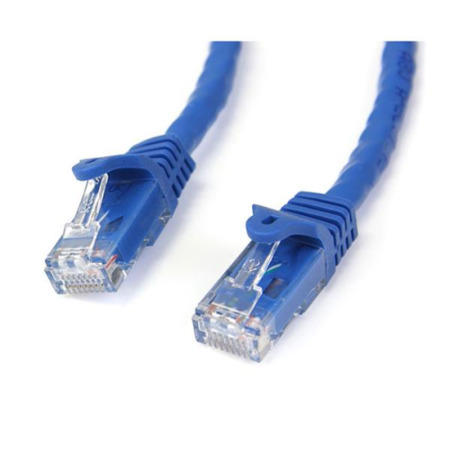 StarTech.com 75 ft Blue Gigabit Snagless RJ45 UTP Cat6 Patch Cable - 75ft Patch Cord