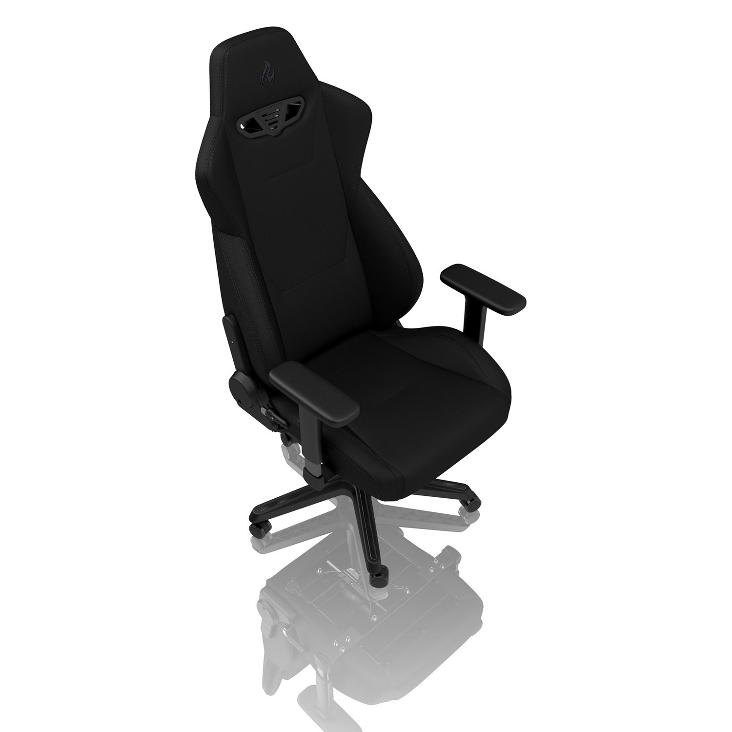 Nitro Concepts S300 Fabric Gaming Chair In Stealth Black Laptops Direct