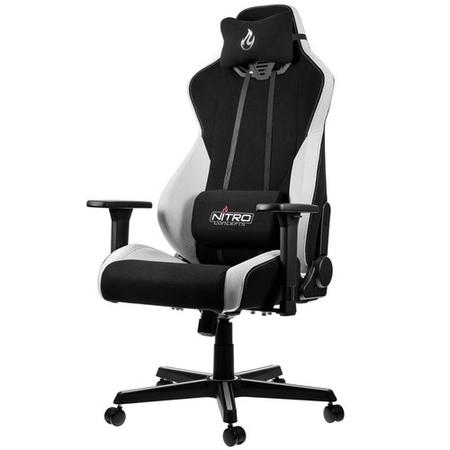 Nitro Concepts S300 Fabric Gaming Chair in Radiant White
