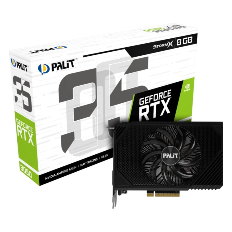 Palit NVIDIA GeForce RTX 3050 StormX 8GB 1777MHz GDDR6 Graphics Card