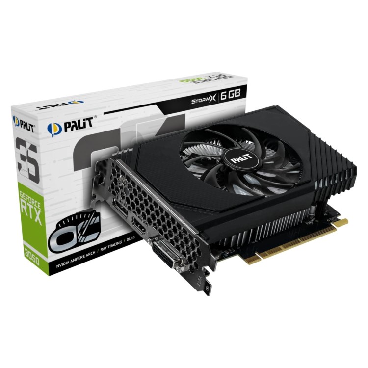 Palit GeForce RTX™ 3050 StormX OC 6GB DDR6 Graphics Card