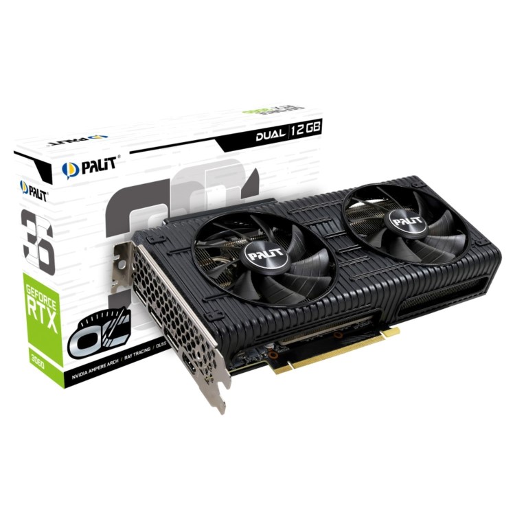 Palit GeForce RTX 3060 Dual OC 12GB Graphics Card