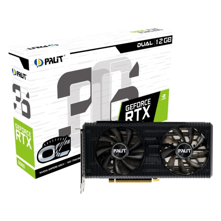 Palit GeForce RTX 3060 Dual OC 12GB Graphics Card