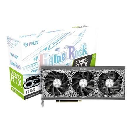 GeForce RTX 3070 Game Rock グラフィックボード Box OpenedPalit GeForce RTX 3070 Game Rock 8GB Graphics Card